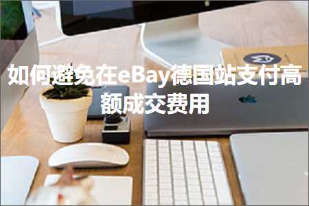 跨境电商知识:如何避免在eBay德国站支付高额成交费用